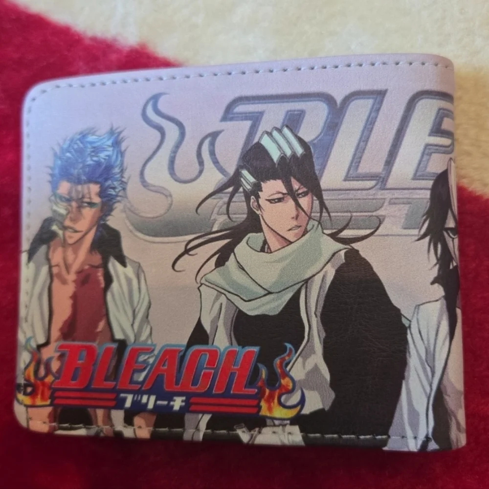 New bleach anime manga leather wallet